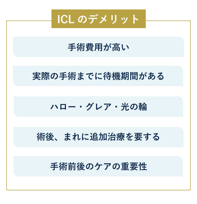 ICLのデメリット